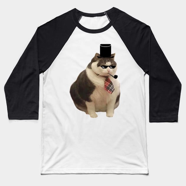 Chonky Smart Boi meme, funny memes Baseball T-Shirt by Tee Shop